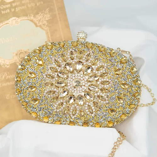 Vista 8 de Ofuleo Women's Handbag Evening Bag Clutch Purse for Wedding Party Prom Weekend Cocktail Homecoming GIfts for Women