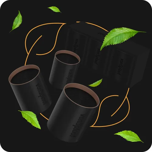 Vista 6 de Paquete de 3 filtros de repuesto – Filtro de aire de humo personal para atrapar el humo y el olor I para atrapar el olor, atrapar olores y mantener