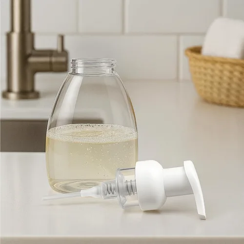Vista 2 de Bar5F Botella dispensadora de jabón espumoso para jabón líquido de Castilla Dr. Bronner's de 8.5 onzas, paquete de 2