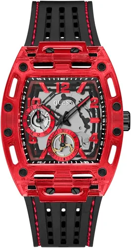 Vista 5 de GUESS Trend Tonneau - Reloj de 43 mm para hombre