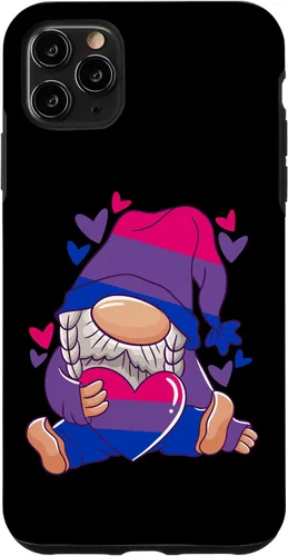 Vista 11 de Funda de bandera bisexual para iPhone 14 Pro Max Gnomo bisexualidad Bisexual Orgullo Bisexual