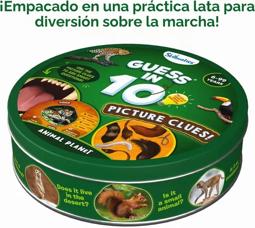 Vista 6 de Skillmatics Adivina en 10 pistas de imágenes de animales