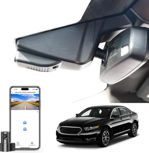 Vista 12 de mangoal Cámara de tablero 4K personalizada para Ford Taurus 2013-2019, Base XLT ST_Line Limited Timberline Platinum King Ran (modelo A), video UHD