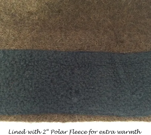 Vista 4 de Gorro de alpaca con forro de campo para hombre y mujer, 5 opciones