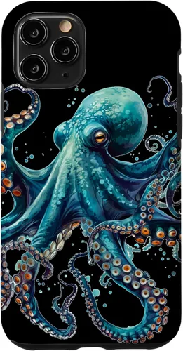 Vista 29 de Cool Blue Octopus Case for iPhone 17