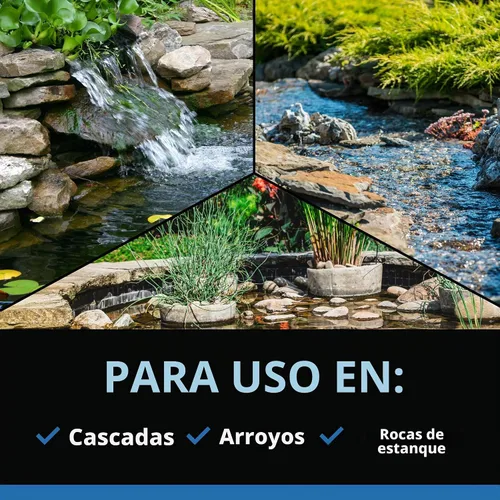 Vista 3 de CrystalClear AlgaeOff - Asesino de algas para estanque y jardín acuático, 2.5 libras