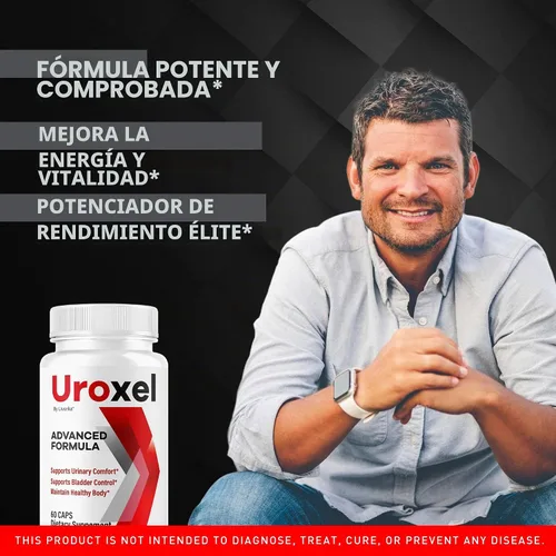 Vista 3 de Cápsulas de Uroxel (2 unidades) – Cápsulas oficiales de Uroxel Support Premium Daily Advanced Formula Capsulas – Máxima fuerza, vitaminas totalmente