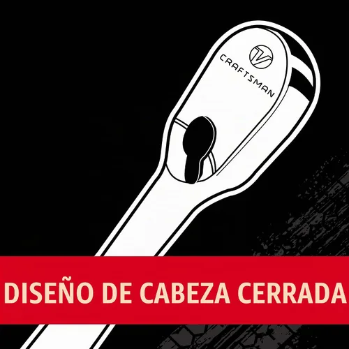 Vista 3 de CRAFTSMAN Trinquete Serie V, accionamiento de 1/4 pulgada, 80 dientes, agarre cómodo (CMMT86304V)