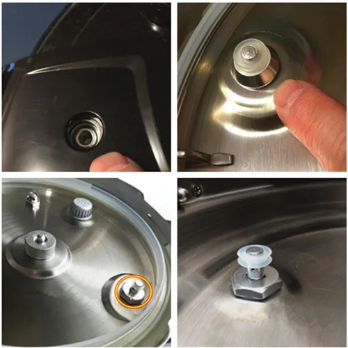 Vista 7 de Kit de válvula de flotador de junta de silicona para anillos de sellado para modelos de 5 o 6 cuartos de galón para Innova 42106 Instant Pot