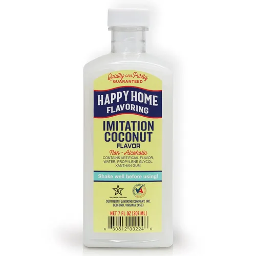 Vista 9 de Happy Home Sabor de nogal negro de imitación, sin alcohol, certificado Kosher, 7 onzas.