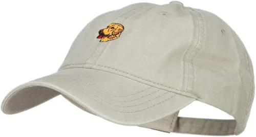 Vista 32 de Gorra lavada bordada Golden Retriever