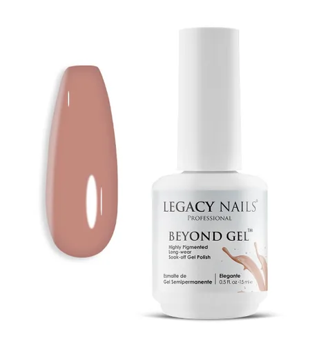 Vista 11 de LEGACY NAILS Professional Beyond Gel Soak-Off Esmalte de uñas – Cobertura completa, altamente pigmentado (BEYOND GEL – ALBA 1/2 oz)