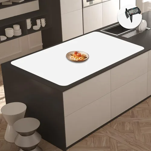 Vista 56 de Tapete de silicona súper grande, 120 x 24 pulgadas, tapete de silicona para encimera de cocina, tapete antideslizante resistente al calor, tapete