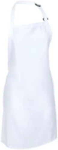 Vista 8 de Mercer Culinary M61110WH Genesis - Delantal con bolsillo, color blanco