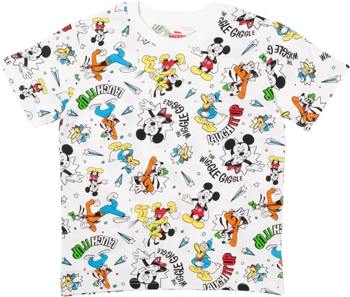 Vista 4 de Disney Mickey Mouse Donald Duck - Paquete de 3 camisetas para niños pequeños y grandes