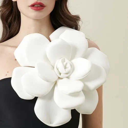 Vista 5 de FLAXMAKER Traje de baño y pareo de una pieza con estampado animal de flores 3D de un hombro