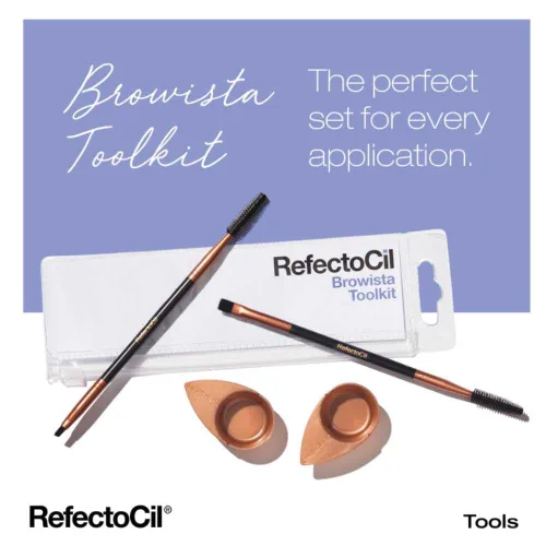 Vista 4 de RefectoCil Kit de herramientas Browista, 8.11 oz