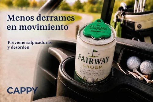Vista 5 de The Cappy - Abrelatas de bebidas reutilizables (paquete de 4), se adapta a todas las latas estándar, combinaciones de colores surtidos