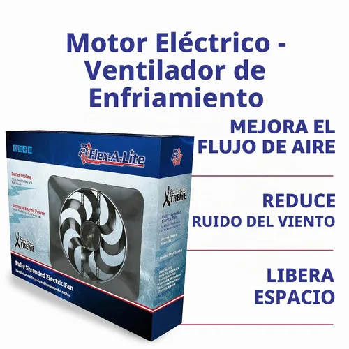 Vista 3 de FLEX-A-LITE 183 ventilador de motor