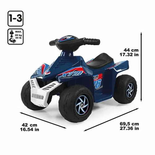 Vista 3 de Quad Eléctrico Feber Racy 67 x 41 x 45 cm
