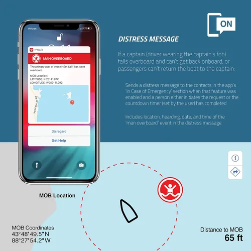 Vista 4 de 1st Mate Man Overboard Marine Monitoring Product