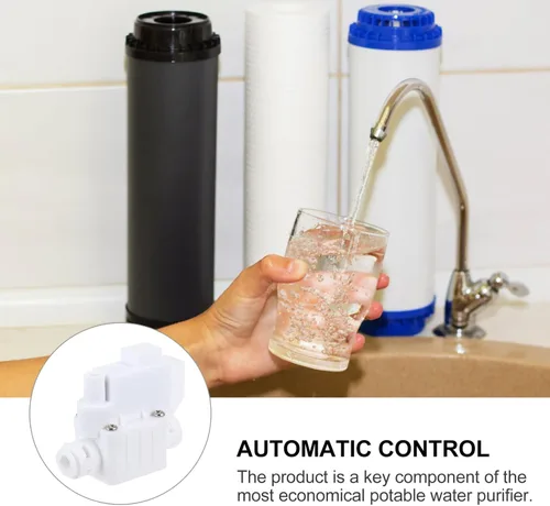 Vista 5 de Interruptor de válvula de cierre automático Válvula de cierre automático Accesorios purificador de agua Tubo de agua Válvula reductora de presión