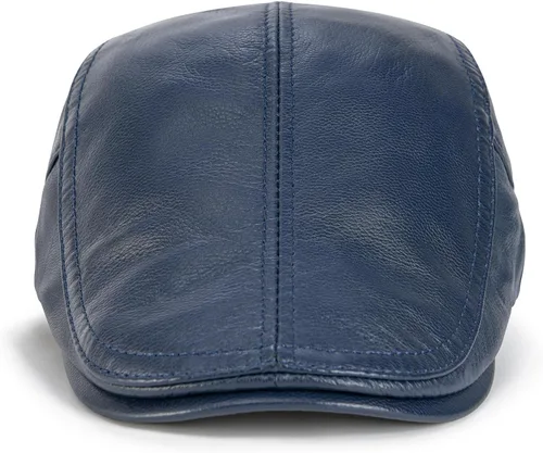 Vista 10 de VOBOOM Gorra de hiedra de cuero genuino ajustable para hombres y mujeres