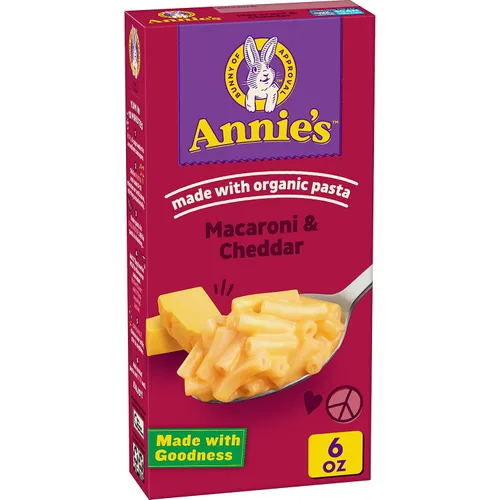 Vista 7 de Annie's Pasta con forma de conejito Macarrones con Queso