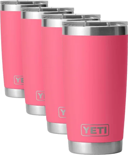Vista 19 de YETI Rambler - Vaso de acero inoxidable con aislamiento al vacío de 20 onzas con tapa MagSlider Verde mar