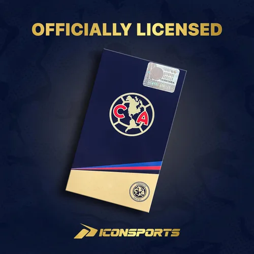 Vista 6 de Icon Sports Officially Licensed Club América Cotton T-Shirt - Unisex Adult