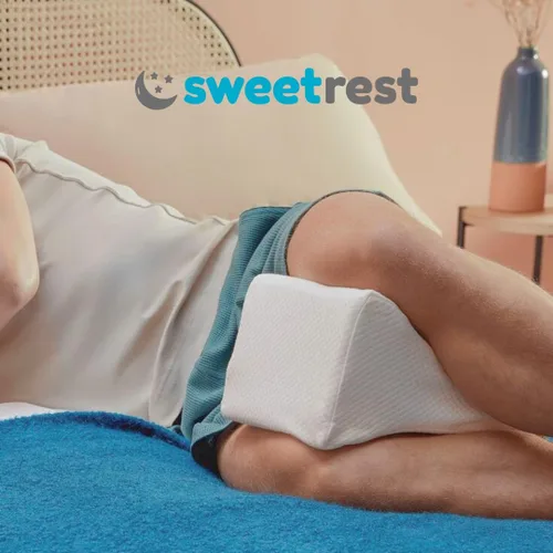 Vista 3 de Almohada ergonómica separadora de rodilla, espuma viscoelástica, forma anatómica