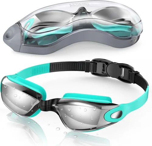 Vista 18 de Aegend Swim Goggles, Swimming Goggles No Leaking Full Protect Adult Youth