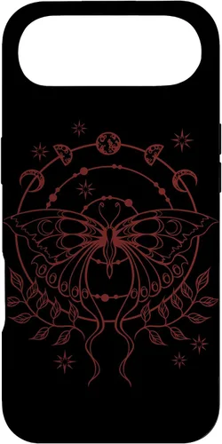 Vista 27 de Alt Emo Fairy Grunge Fairycore Goth Moth Moon Phases Case for iPhone 16