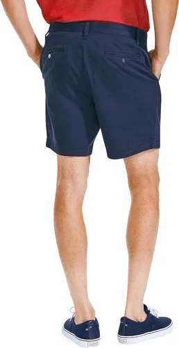 Vista 2 de Nautica Pantalones cortos de cubierta para hombre de 6 pulgadas