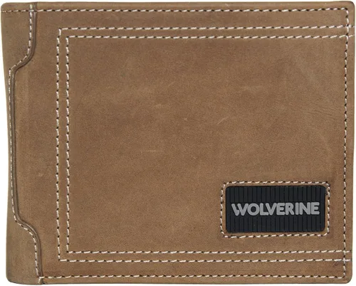 Vista 12 de WOLVERINE Billetera plegable de lona/cuero para hombre