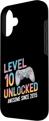 Vista 2 de iPhone 16 10 Unlocked Gamer 10th Birthday 2015 2025 gaming video ten Case