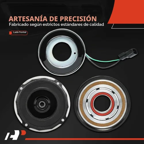 Vista 4 de A-Premium Kit de embrague de compresor de aire acondicionado compatible con Ford