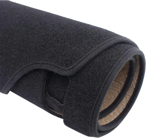 Vista 3 de NewYall Cubierta negra para tablero de salpicadero para Honda Civic 2006-2011