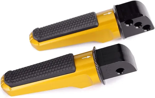 Vista 12 de Para Kawasaki Z900 Z1000 Z800 Z650 ZX6R ZX10R ER6F ER6N Ninja 650 400 H2 SX Versys 650 1000 Reposapiés traseros Accesorios de actualización de Negro