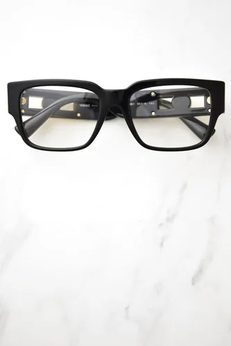 Vista 5 de VERSACE VE 3350 Negro Oro 55/18/140 Hombres Gafas Marco