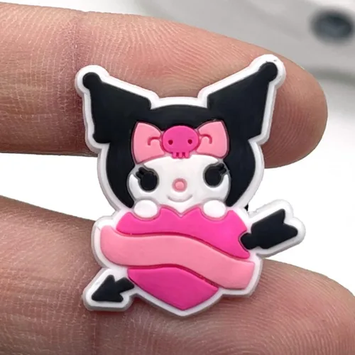 Vista 4 de Dijes para zapatos de cocodrilo, accesorios de decoración de fiesta de zapatos de anime, regalo para niños, niñas, mujeres y hombres