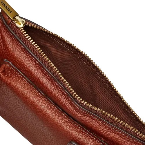 Vista 5 de Fossil Cartera cruzada para teléfono de cuero Rio para mujer