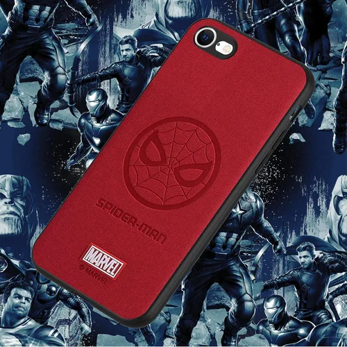 Vista 9 de IRON SPIDER Funda para iPhone SE 2020 y iPhone SE 2022, con personaje de superhéroe compatible con iPhone 8, funda de piel color rojo