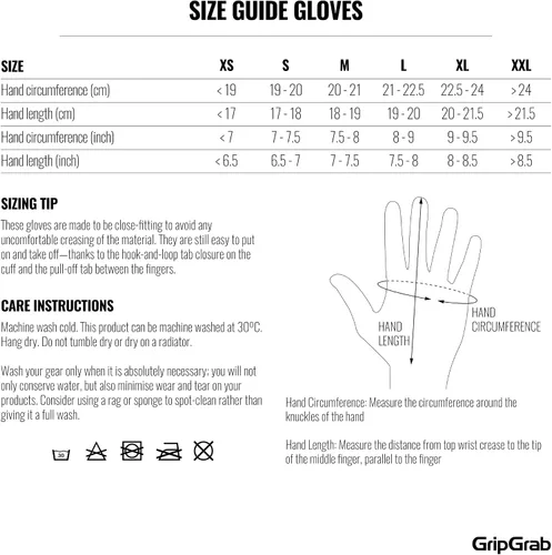 Vista 6 de GripGrab ProGel - Guantes acolchados de medio dedo para ciclismo de verano, guantes de ciclismo para hombres, guantes de ciclismo sin dedos