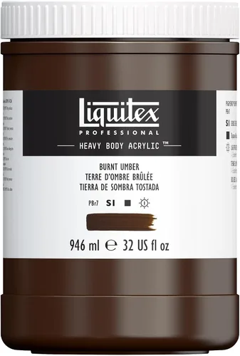 Vista 28 de Liquitex Pintura acrílica profesional de alto espesor, envase de 473 ml, tono carmesí alizarina permanente Alizarin Crimson Hue Permanente