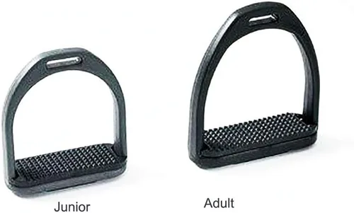 Vista 5 de Compositi Estribos para montar a caballo de perfil premium para adultos
