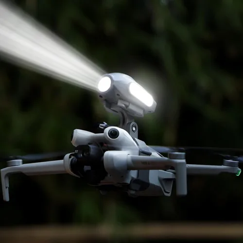 Vista 5 de Luz de llenado de drones LED con luz de noche de montaje Drone luz de posición de búsqueda para DJI Mavic Air 2S