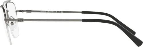 Vista 4 de AX ARMANI EXCHANGE Men's Ax1049 Rectangular Prescription Eyewear Frames
