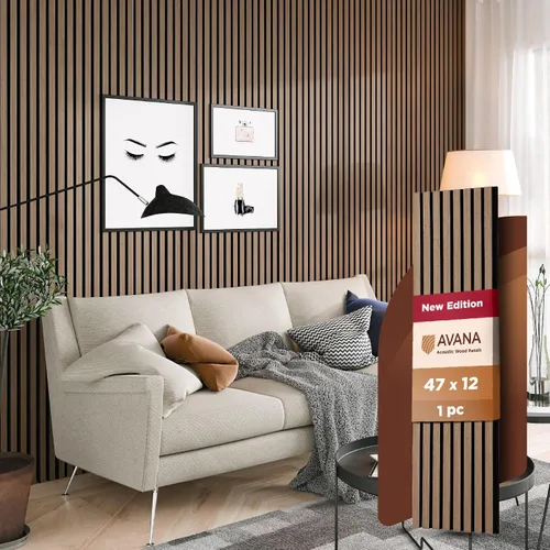 Vista 33 de Paquete de Muestras de Color de Paneles de Pared Acústicos Avana - Paneles de Madera Premium para Decoración de Paredes - Insonorización