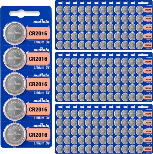 Vista 6 de Murata Batería CR2016 DL2016 ECR2016 3V Litio Moneda Celda (5 Baterías)